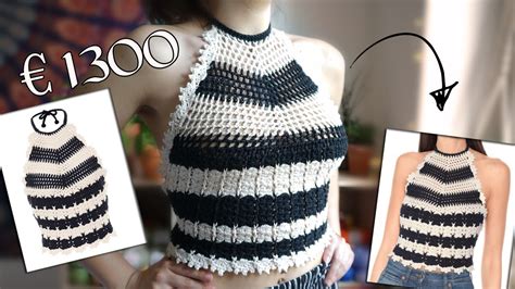 I recreated a €1300 Crochet Gucci Top 